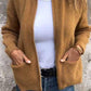 🧥 60% DE RÉDUCTION ! ⏳ Veste Tricotée à Col Rond – Fermeture Éclair Pratique, Douce & Confortable pour Tous les Jours 👚