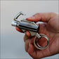 🔥 ACHETEZ 1 - RECEVEZ 1 GRATUIT ! ✨ Porte-Clés Briquet à Silex - Allumage Fiable par Temps Humide ou Venteux pour Camping et Survie 🏕️🔗