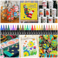 🔥 50 % de réduction ! 🎨✨ Stylo à peinture acrylique à double pointe – 24/48/72 couleurs 🌈🖌️
