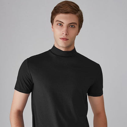 🐰 50 % de Réduction 👕 T‑shirt Homme col montant – Confort, style & doux au toucher – exclusivité Pâques ✨