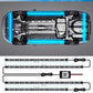 🚗 50% DE RÉDUCTION! 💡 Bandes lumineuses LED RGB flexibles & étanches (4 pièces) – Multicolores, faciles à installer & résistantes – Parfaites pour l'éclairage intérieur extérieur de votre voiture ✨