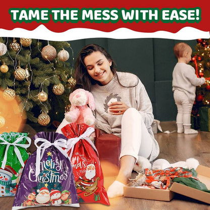 🔥Eco-friendly Christmas Gift Wrap🎅🎁The World’s Best Christmas Gift Bag With Drawstring