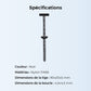 🧷 50% DE RÉDUCTION ! ✨ Boucle de Cravate Câble Universelle - Fixation Solide et Discrète pour Câbles de Bureau/Maison, Lot de 5 📏📦