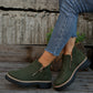 👢 Promo 60 % – Bottines tendance et confortables pour femmes, bout rond et zip 🌟