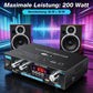 🎵 50% DE RÉDUCTION 📻 Amplificateur audio 2 canaux 600W – Mini HiFi numérique Bluetooth avec radio FM – Puissant, compact & sans fil – parfait pour enceintes de maison, bureau ou système personnalisé 🎛️