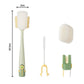 🧽 50% DE RÉDUCTION! 🥤 Brosse Nettoyante 5-en-1 pour Bouteilles – Multifonctionnelle, Idéale pour Couvercles & Ustensiles de Cuisine ✨