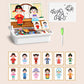 🧩 60% DE RÉDUCTION ! 🎨 Boîte à Puzzle Magnétique Enfant - Jeu Éducatif avec Planche à Dessin et Pièces Colorées 🖍️📦