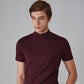👕 60% DE RÉDUCTION ! 🔥 T-shirt Col Montant Coupe Slim pour Homme – Offre Spéciale 2026 – Coupe Ajustée, Tissu Respirant & Style Polyvalent ✨