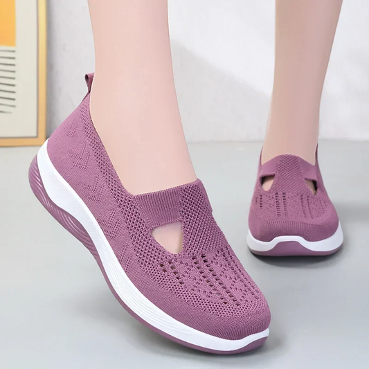 👟 60% DE RÉDUCTION! 🚶‍♀️ Chaussures Orthopédiques pour Femmes – Confortables, Respirantes & Antidérapantes pour Seniors 🧓