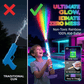 🌈 ACHETEZ 3, OBTENEZ 1 GRATUIT ! 💦 Pistolet à eau LED arc-en-ciel lumineux – Un plaisir estival qui explose comme par magie ! – Lumineux, rechargeable & parfait pour la plage, la piscine ou les batailles d’eau entre amis 🎉