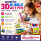 🎨 50% DE RÉDUCTION! ✨ Stylos magiques popcorn 3D – Encre gonflante & 6 couleurs ✨