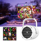 ❄️ 60% DE RÉDUCTION! ✨ PROJECTEUR FLOCON DE NEIGE - Effets Rotatifs 3D & 16 Couleurs LED, Éclairage Étanche pour Jardin et Décoration de Noël, Installation Facile 🎄🌟