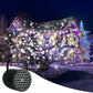 ❄️ 60% DE RÉDUCTION! ✨ PROJECTEUR FLOCON DE NEIGE - Effets Rotatifs 3D & 16 Couleurs LED, Éclairage Étanche pour Jardin et Décoration de Noël, Installation Facile 🎄🌟