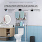 🚽 60% DE RÉDUCTION! 🛁 Étagère de Rangement 3 Niveaux pour Toilettes – Économiseur d‘Espace, Installation Facile & Support Jusqu‘à 20kg 📦