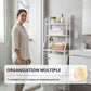 🚽 60% DE RÉDUCTION! 🛁 Étagère de Rangement 3 Niveaux pour Toilettes – Économiseur d‘Espace, Installation Facile & Support Jusqu‘à 20kg 📦