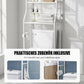 🚽 60% DE RÉDUCTION! 🛁 Étagère de Rangement 3 Niveaux pour Toilettes – Économiseur d‘Espace, Installation Facile & Support Jusqu‘à 20kg 📦