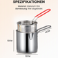 🍳 50% DE RÉDUCTION! 🍟 Friteuse inox 304 – Robuste & polyvalente – Fritures croustillantes ✨