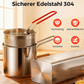 🍳 50% DE RÉDUCTION! 🍟 Friteuse inox 304 – Robuste & polyvalente – Fritures croustillantes ✨