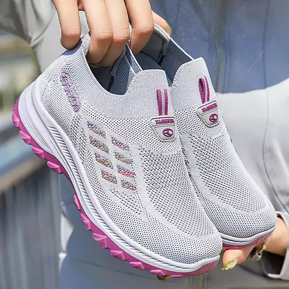 👟 50% DE RÉDUCTION! 💟 Chaussures Orthopédiques – Triple soutien voûte, mousse mémoire & massage – Soulage les douleurs au quotidien 👣