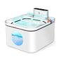 🐱 50% DE RÉDUCTION 💧 Fontaine à eau inox 2,2L – Alimentation USB & eau courante – Filtration, silencieuse – idéale pour chats et chiens – eau fraîche toute la journée 🐶✨🌿