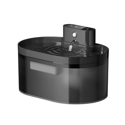 🐱 50% DE RÉDUCTION 💧 Fontaine à eau inox 2,2L – Alimentation USB & eau courante – Filtration, silencieuse – idéale pour chats et chiens – eau fraîche toute la journée 🐶✨🌿