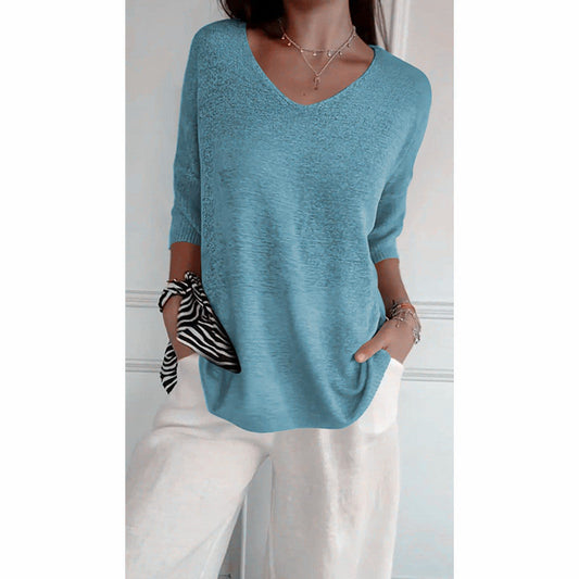 👚 60% DE RÉDUCTION! ✨ Haut Polyvalent en Tricot 2026 – Style Chic Décontracté, Tissu Doux & Coupe Élégante 💃