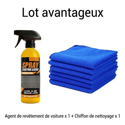 🚗 ACHETEZ 2, OBTENEZ 1 GRATUIT! ✨ Agent de Revêtement Auto Brillance Instantanée – Hydrophobe, anti-rayures & brillance durable – Protection rapide pour carrosserie & vitres 🛡️