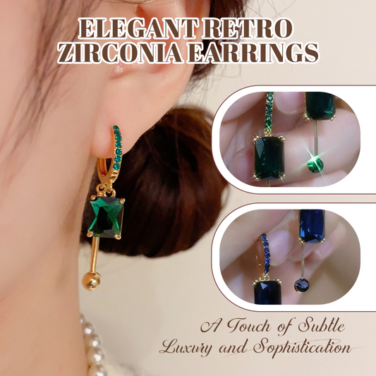 💎 50% DE RÉDUCTION ✨ Boucles d'oreilles vintage clip diamants synthétiques – Géométriques, pendentif & clip – Sans perçage, légères – parfaites pour un look rétro chic au quotidien 💫