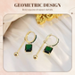 💎 50% DE RÉDUCTION ✨ Boucles d'oreilles vintage clip diamants synthétiques – Géométriques, pendentif & clip – Sans perçage, légères – parfaites pour un look rétro chic au quotidien 💫