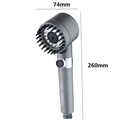 🚿 50% DE RÉDUCTION! 💧 Ensemble de Pommeau de Douche Multifonctionnel Haute Pression – 4 Modes, Design Épuré & Filtration Améliorée Pour Une Douche Revitalisante ✨