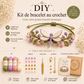🧵 50% DE RÉDUCTION 🌿 Kit DIY création de bracelets au crochet – Inspiré de la nature – Complet, facile à utiliser – parfait pour créateurs débutants ou confirmés – idée cadeau originale 🎨💚✨