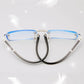 👓 50% DE RÉDUCTION ! 💙 Lunettes de Lecture Anti-Lumière Bleue - Double Usage Verres Saphir Haute Résistance pour Écrans et Lecture 📚🔵