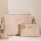 👜 50% DE RÉDUCTION! 🎨 Sac Bandoulière Femme – Set 2 pièces, motif ondulé & design compact – Parfait pour un look tendance et pratique au quotidien ✨