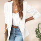 🧥 50% DE RÉDUCTION 💥 Veste élégante col revers bouton – Tissu doux & coupe structurée – Polyvalente, parfaite pour le bureau ou les occasions spéciales – intemporelle et soignée ✨🌸