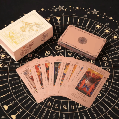 ✨ 50% DE RÉDUCTION ! 🌹 Jeu de Tarot Holographique – Cartes Irisées, Précision Intuitive & Design Élégant 🔮