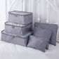 🔥 50 % DE RÉDUCTION ! ✈🧳 6 pièces cubes d’emballage pour bagages portables – Pratiques et légers 🎉✨