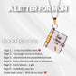 👑 50% DE RÉDUCTION! ✨ Collier de Livre My Little Star pour Fille – Cadeau d'Anniversaire & Diplôme, Message Personnalisé & Fini Or ❤️