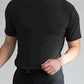 👕 60% DE RÉDUCTION ! 🔥 T-shirt Col Montant Coupe Slim pour Homme – Offre Spéciale 2026 – Coupe Ajustée, Tissu Respirant & Style Polyvalent ✨
