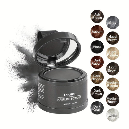 🔥 ACHETEZ 1, OBTENEZ 1 GRATUIT ! 💗 Poudre pour racines et repousses – Naturelle & résistante à l’eau – Convient à toutes les couleurs, inclut miroir et houppette – couverture express entre deux colorations 💇‍♀️