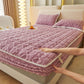 🛏️ 60% DE RÉDUCTION ! 🛌 Drap-Housse en Flanelle Épaisse – Poche Profonde (Jusqu‘à 40cm), Chaud & Ajusté Parfaitement 🎁