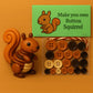 🎄 50% DE RÉDUCTION ! 🎨 Décorations Animales à Boutons DIY - Kit Créatif pour Enfants, Développe la Motricité et l'Imagination 🐾📦