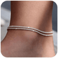 💜 ACHETEZ 1, OBTENEZ 1 GRATUIT! ✨ Bracelet de cheville étanche en couches – Délicat, résistant à l'eau & élégant – Parfait pour le quotidien, la plage ou la piscine 🌊