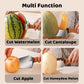🍉 50% DE RÉDUCTION 🔥 Coupe-pastèque multifonction en acier inoxydable – Design triangle & capuchon de protection – Coupe nette et rapide – idéal pour fruits, fromage ou gâteaux ✂️🍽️✨