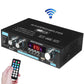 🎵 50% DE RÉDUCTION 📻 Amplificateur audio 2 canaux 600W – Mini HiFi numérique Bluetooth avec radio FM – Puissant, compact & sans fil – parfait pour enceintes de maison, bureau ou système personnalisé 🎛️