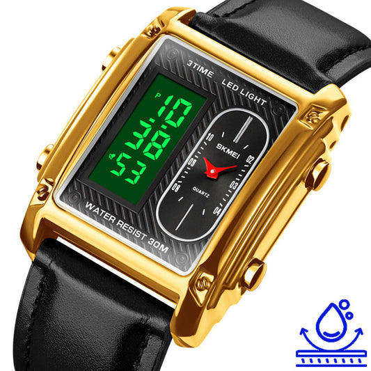 Montre élégante multifonctionnelle étanche pour hommes