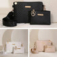 👜 50% DE RÉDUCTION ! 🎨 Sac Bandoulière Femme – Ensemble 2 pièces, motif ondulé & design compact – Parfait pour un look tendance et pratique au quotidien ✨