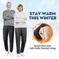 👖 60% DE RÉDUCTION ! ❄️ Pantalon de Jogging Thermique Unisexe - Isolation Chaude et Confortable pour Sport ou Quotidien en Hiver 🏃‍♂️📦