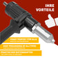 ⚡ 50% RABATT! 🔩 Professioneller Elektrischer Nietpistolenadapter – Wandelt Ihre Bohrmaschine in ein Nietgerät um, Schnell & Kraftvoll 🛠️