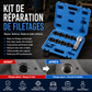 🔧 50% DE RÉDUCTION! 🚗 Jeu d'outils de réparation de filetages – Restaure les filets abîmés, robuste & facile à utiliser – Idéal pour l'entretien automobile et mécanique 🛠️
