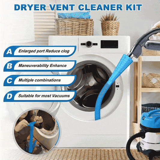 🧺 ACHETEZ 3, OBTENEZ 1 GRATUIT! 🔥 Kit de Nettoyage pour Conduit de Sécheuse – Plus Sûr, Plus Efficace & Idéal Pour Prévenir Les Risques d'Incendie 🛡️